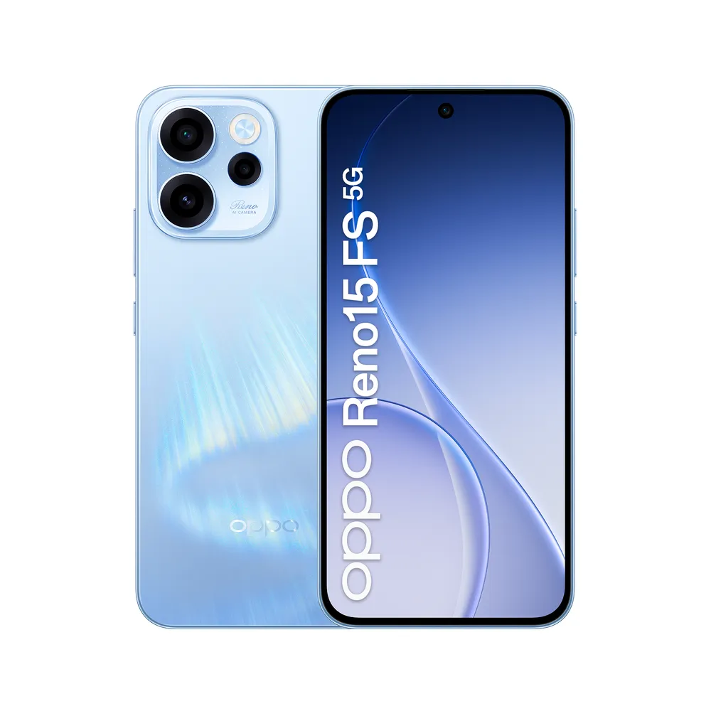 OPPO Reno15 FS 5G 8GB 512GB 6.57" Blau