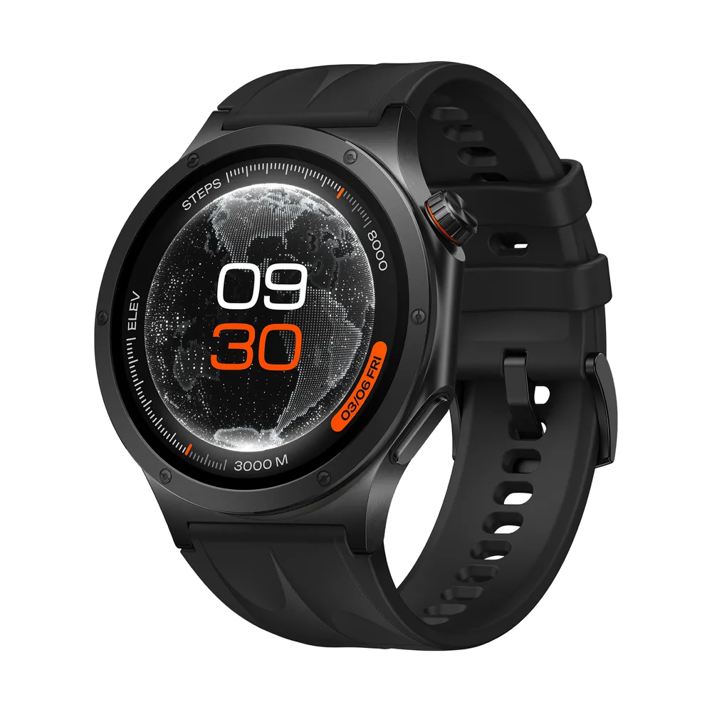 OPPO Watch X3 Bluetooth GPS NFC 47mm Schwarz Titan Wasserfest 5ATM IP69 SpO2