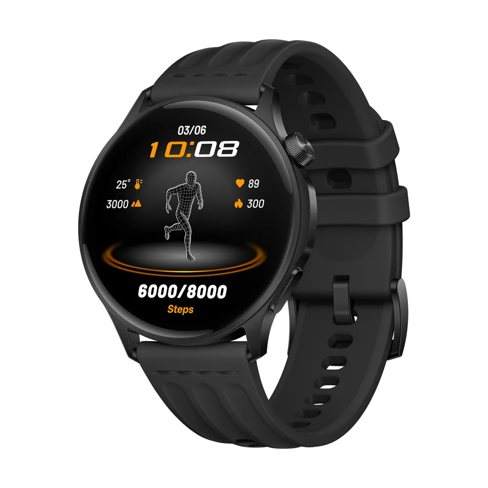 OPPO Watch S Bluetooth GPS NFC 45mm Schwarz Einheitsgröße Wasserdicht IP68 SpO2 Pulsmesser