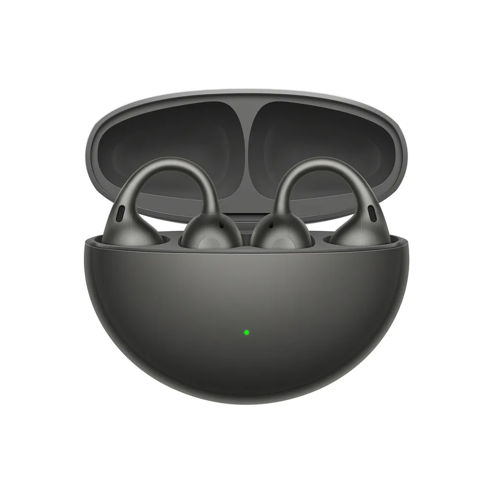 Kopfhörer OPPO Enco Clip2 kabellos Bluetooth, AI Übersetzer, IP55, 40h Akku, Grau
