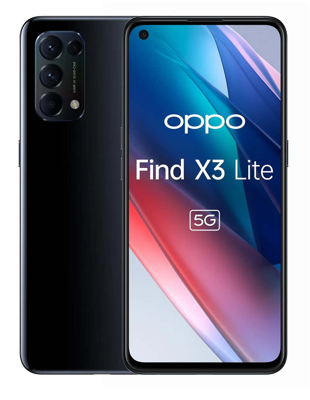 OPPO Find X3 Lite 5G 8GB 128GB 6.43" Schwarz