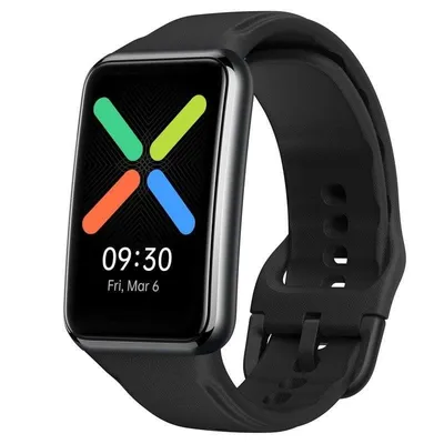 Oppo Watch Free Bluetooth 46mm AMOLED Schwarz Wasserdicht 50m SpO2 Herzfrequenz Schlaftracking