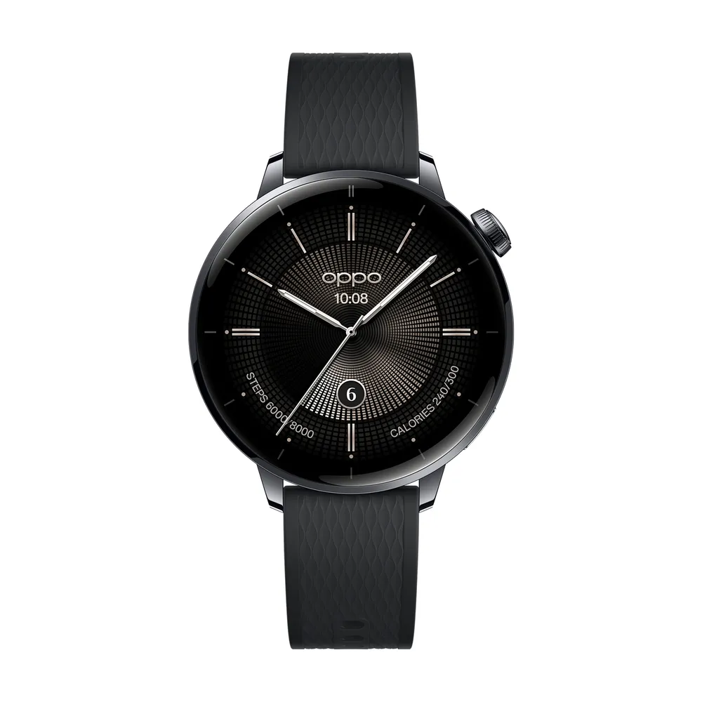 Oppo Watch X2 Mini Bluetooth WiFi NFC GPS 43mm AMOLED Gold Weiß Wasserdicht 5ATM+IP68