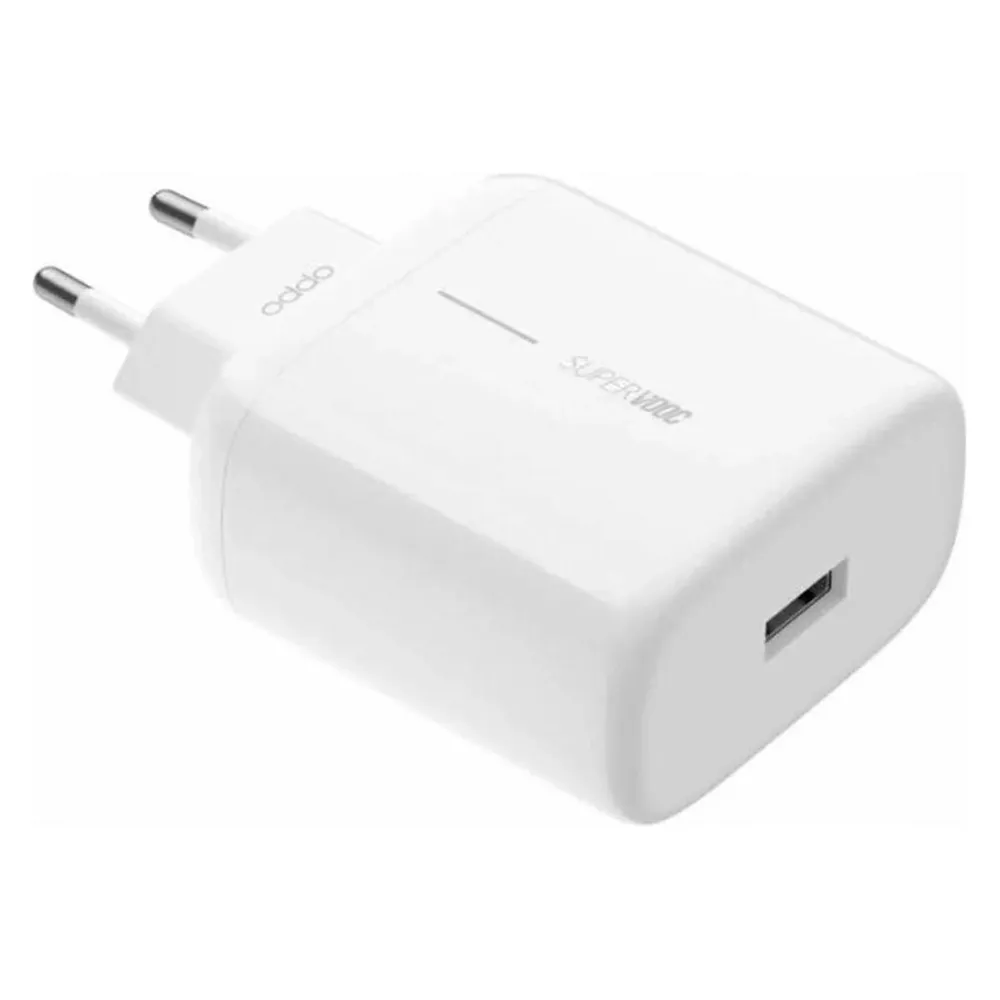 OPPO Adapter SuperVOOC original charger Type C VCA7JFEH 65W white blister