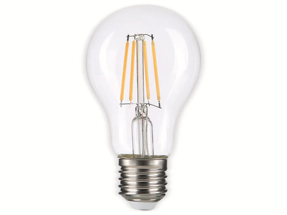 OPTONICA LED-Lampe 1310 Fil, E27, A60, EEK F, 8 W, 6000 K, 810 lm
