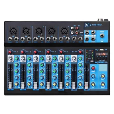 Oqan Q7 USB MK2 Disc Jockey Mixer