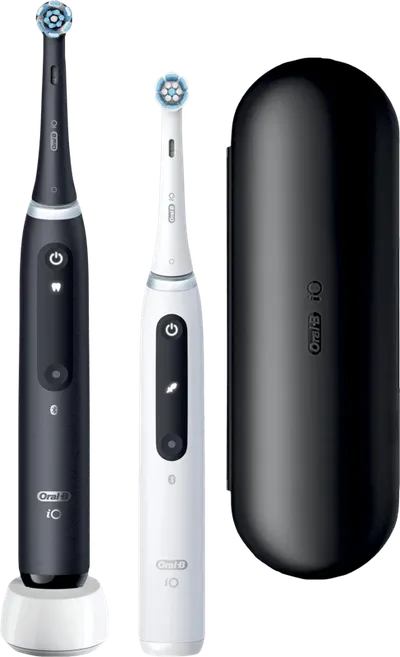 Oral-B iO 5N Schwarz und Weiß Doppelpack