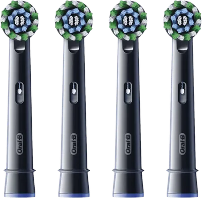 Oral-B Pro Cross Action Schwarz (4 Stück)