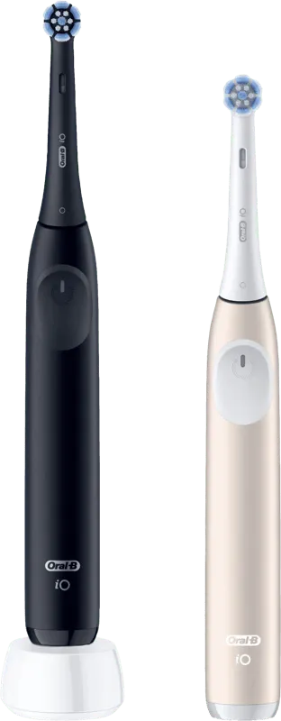 Oral-B iO 2 Schwarz und Rosa Doppelpack