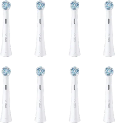 Oral-B iO Ultimate Clean Weiß mit Farbanzeige (8 Stück)