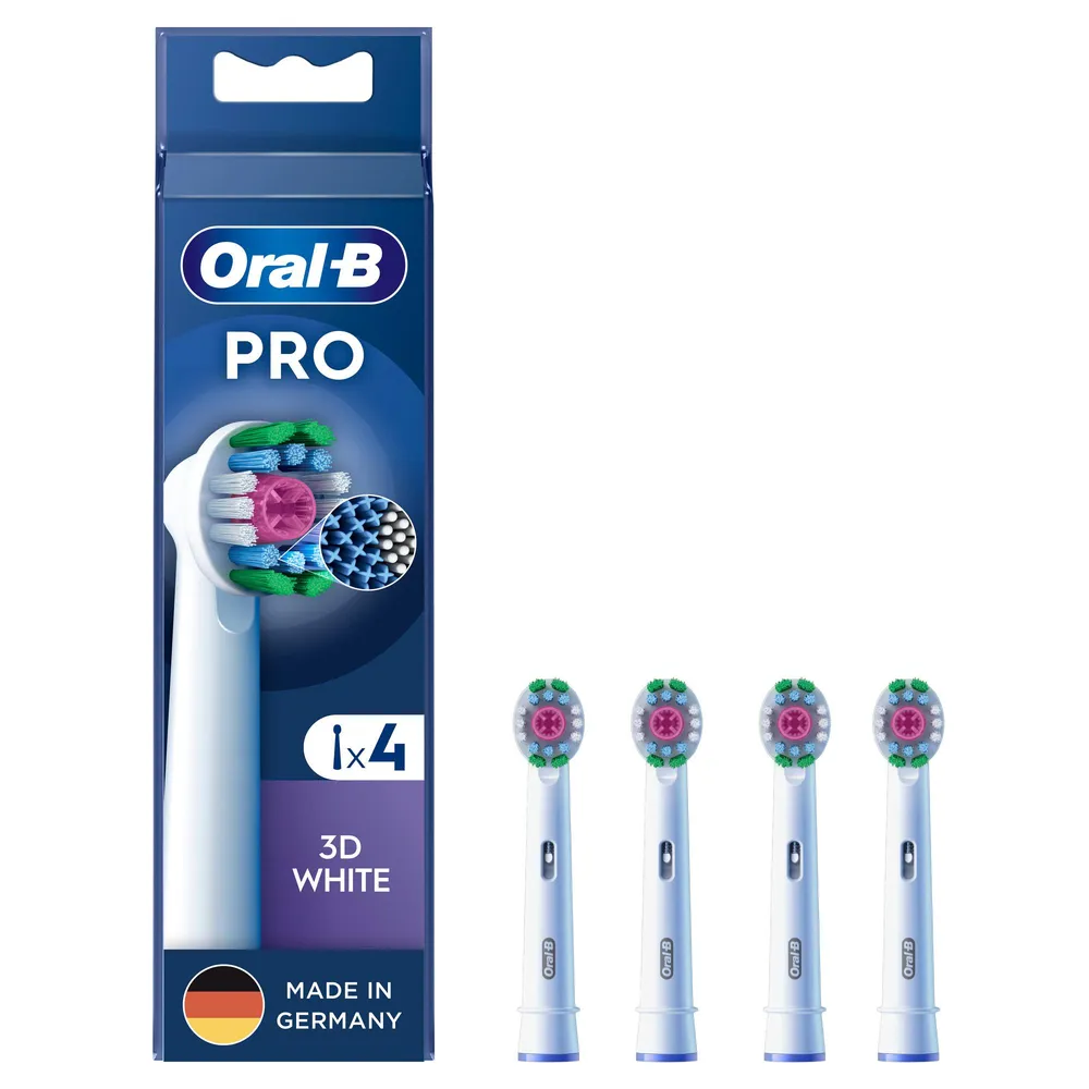 Aufsteckbürsten Pro 3DWhite, 4 Stück