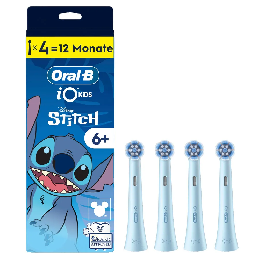 iO Kids 6+ Disney Stitch 4 Stück Aufsteckbürsten