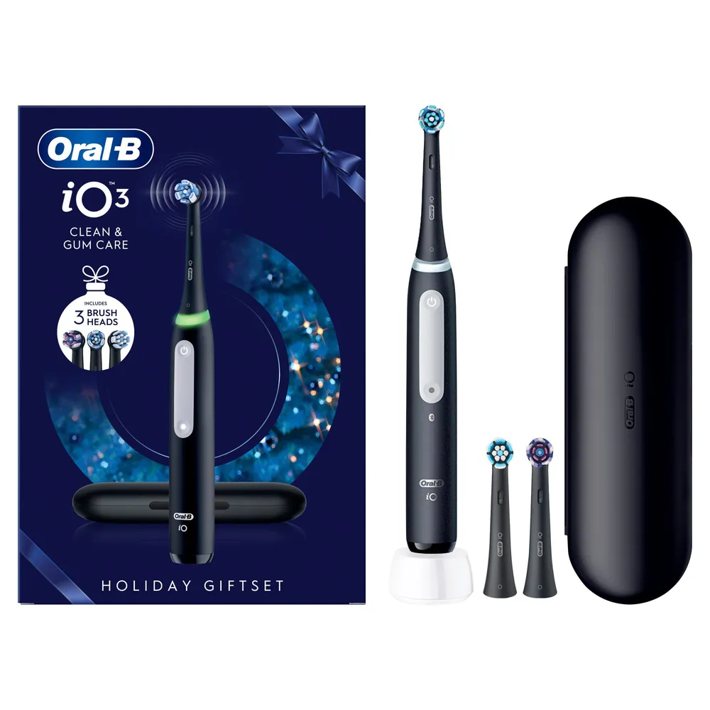 iO Series 3 Matt Black Geschenk Edition Zahnbürste