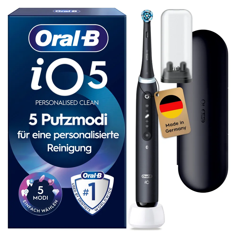 iO Series 5 Matt Black Zahnbürste