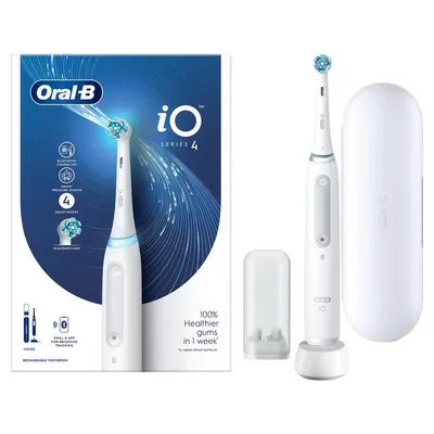 Oszillierende Zahnbürste Braun Oral-B iO 4 4 Modi Drucksensor Etui