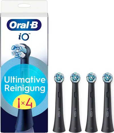 Oral-B Aufsteckbürsten iO Ultimative Reinigung, für fortgeschrittene Tiefenreinigung und Plaque-Entfernung