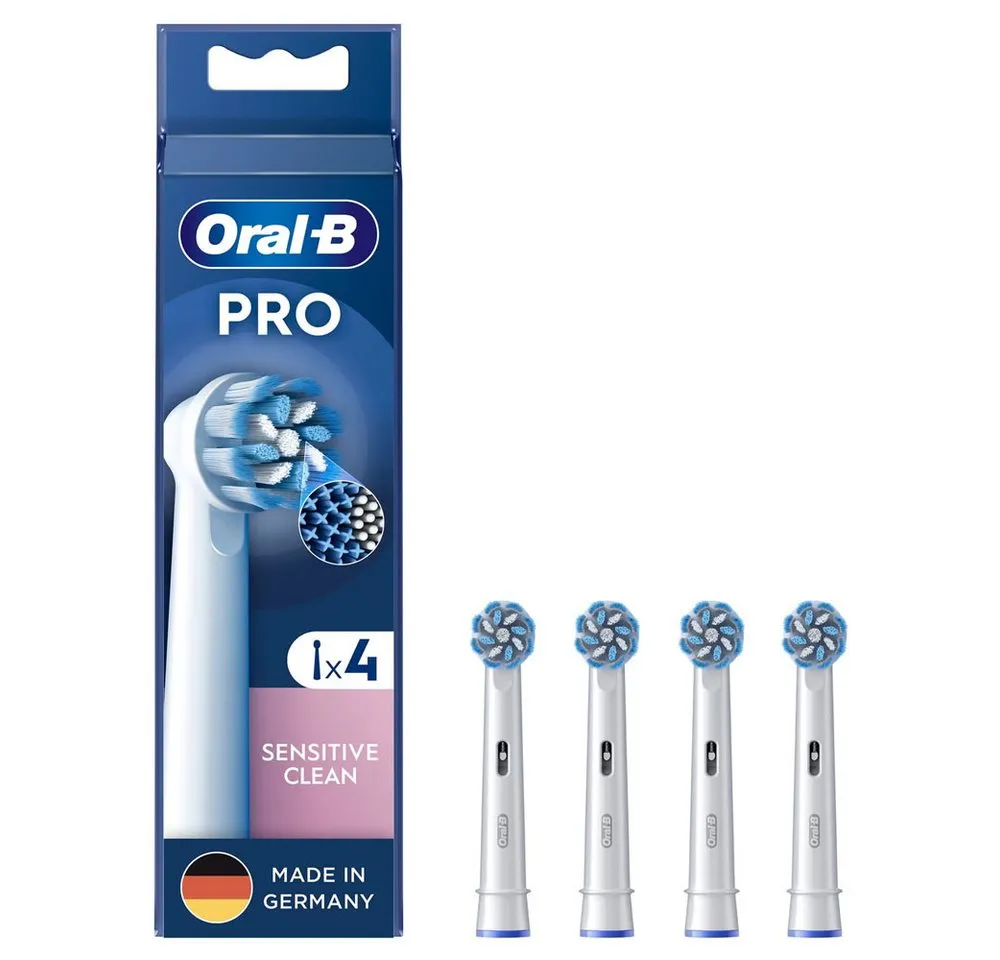 Oral-B Zahnbürste Pro Sensitive Clean Aufsteckbürsten