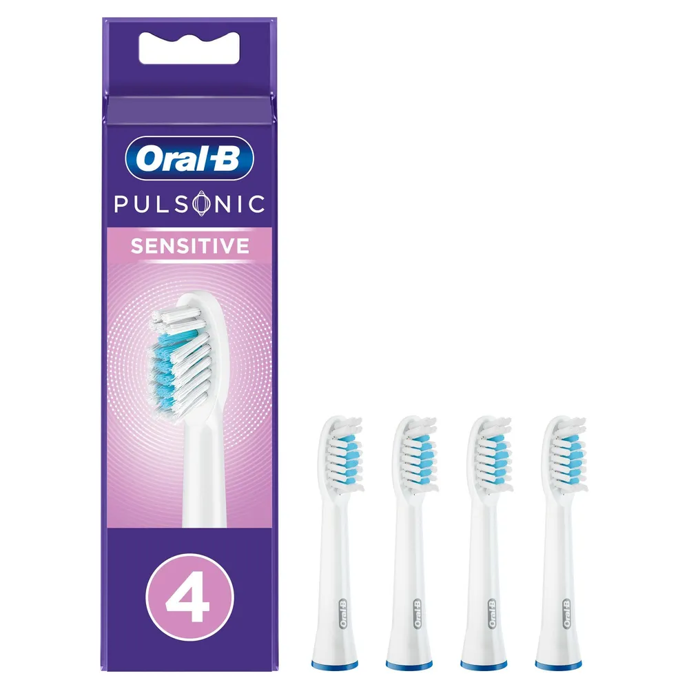 Pulsonic Sensitive, 4 Stück Aufsteckbürsten