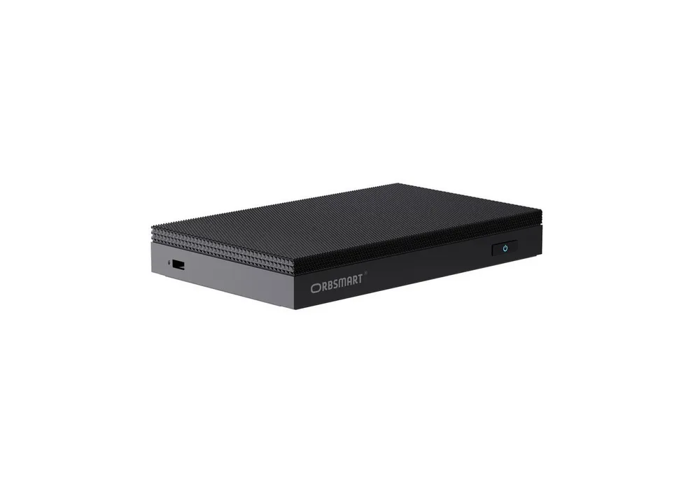 Orbsmart AW-16L Lüfterloser Computer für Büro & Office, deutscher Hersteller, Mini-PC (Intel Twin Lake N150, 8 GB RAM, 256 GB HDD, passiv, Windows 11 Pro, bis zu 3 Monitore, WiFi 6, lautlos)