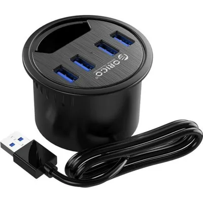 Hub Orico 4 Ports USB 3.1 Gen1 5 Gbps Modell DESK-4U-BK-BP ohne Extras