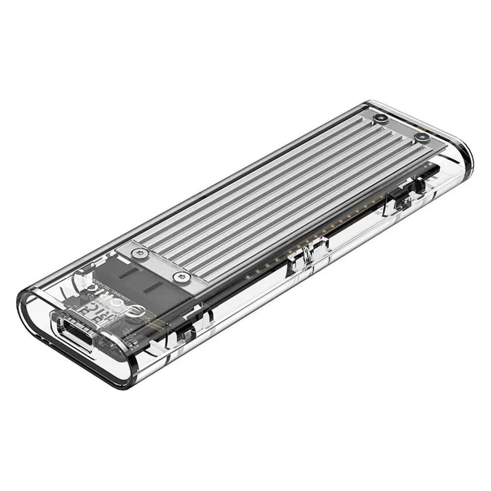 Orico m.2 nvme to usb 3.1 gen-2 type-c transparent ssd enclosure
