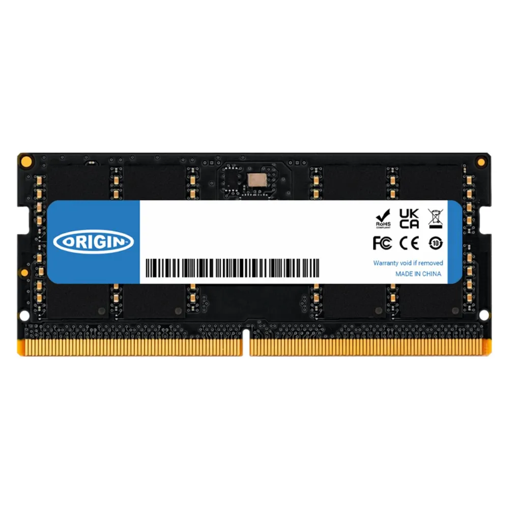 Origin Storage 32GB DDR5 5600MHz SODIMM 1Rx8 Non-ECC 1.1V