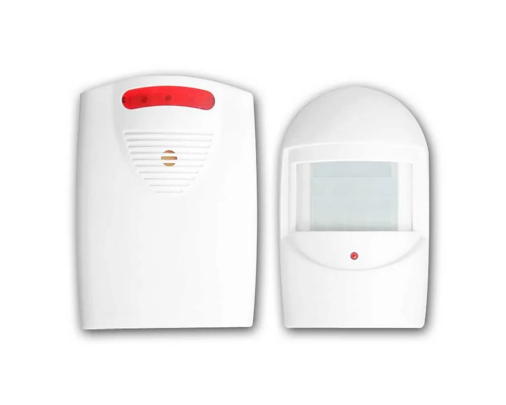 Orno Bewegungsmelder Ladenglocke/Durchgangsmelder IP44, 1x PIR-Sensor