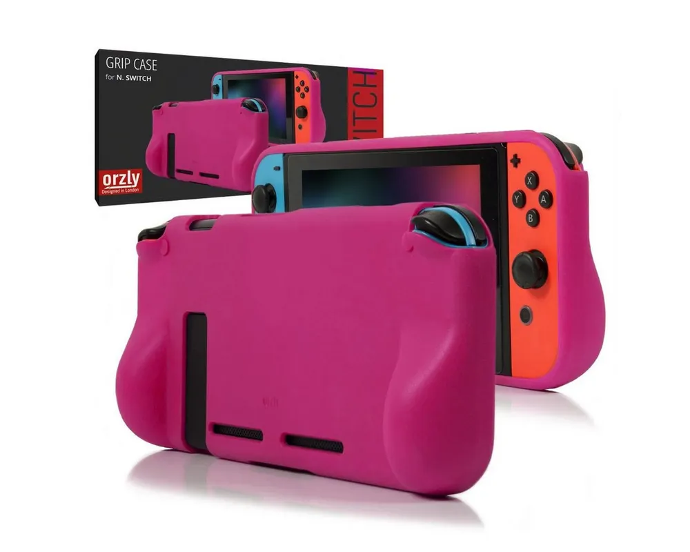 Orzly Nintendo-Schutzhülle Schutzhülle aus stoßfestem TPU kompatibel mit Nintendo Switch
