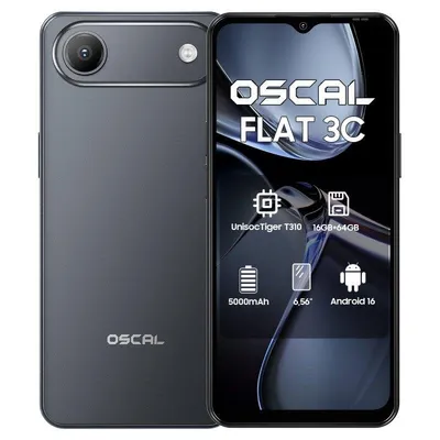 Oscal Flat 3C 4G 4GB 64GB 6.56" Schwarz