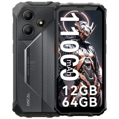 OSCAL Marine 2 4G 4GB 64GB 6.56" Schwarz