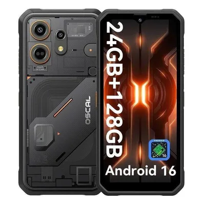 OSCAL Marine 3 4G 8GB 128GB 6.56" Schwarz