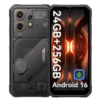 OSCAL Marine 3 4G 8GB 256GB 6.56" Schwarz