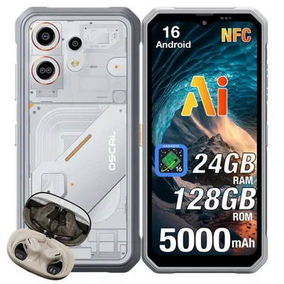 Oscal Marine 3 4G Weiß 8GB 128GB 6,56" NFC