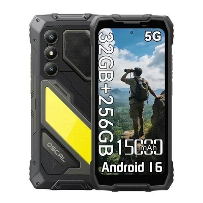 OSCAL Pilot 5 5G 8GB 256GB 6.56" Schwarz
