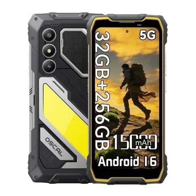 OSCAL Pilot 5 5G 8GB 256GB 6.56" Gelb