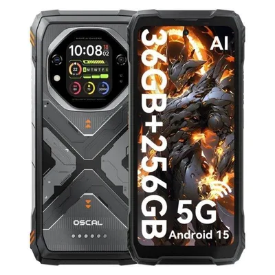Oscal Tank 1 5G 12GB 256GB 6.78" Orange