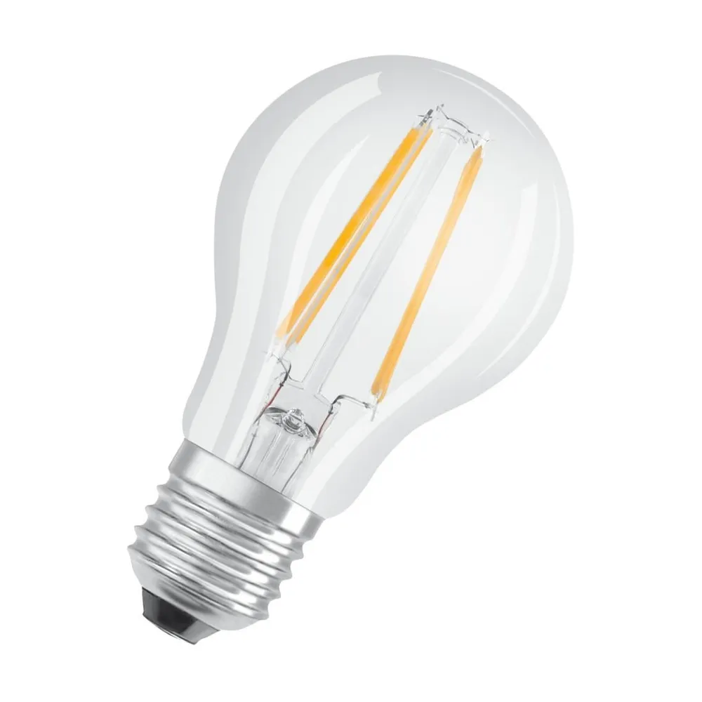 LED-Filament "Retrofit", Glühbirne, 7W ers. 60W, E27, Warmweiß, klar, 2 St. (00217792)