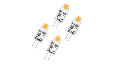 Osram LED Base PIN MICRO 10 320°, 1 W, 100 lm, G4, 2700 K, 5er-Pack