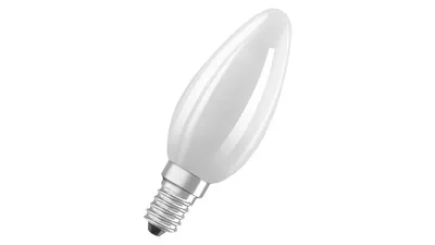 Osram LED Classic B 60, Filament, EEK A, 3,8 W, 806 lm, E14, warmweiß, matt