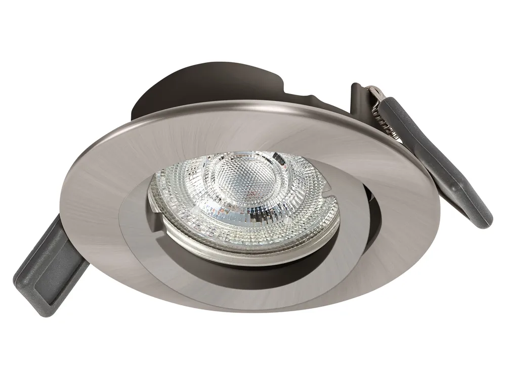 OSRAM Deckeneinbauleuchte, GU10, 4,3 W, 2700 K, IP20, mit Twistlock-System