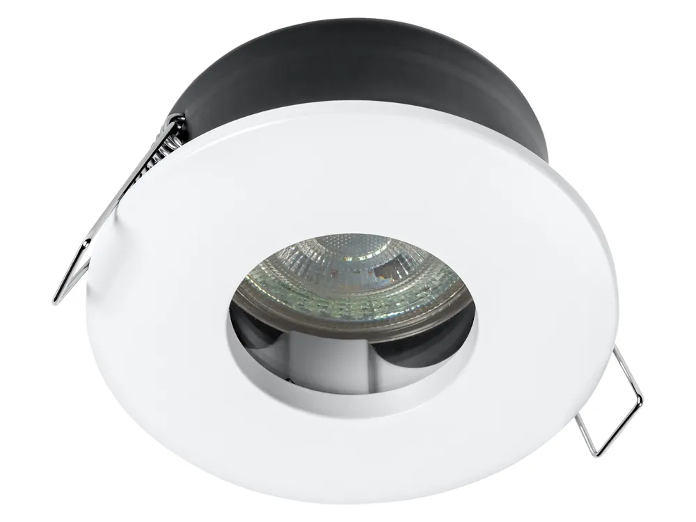 OSRAM Deckeneinbauleuchte mit GU10-Lampe, 4,3W, 280lm, 2700K, IP65, warmweiß