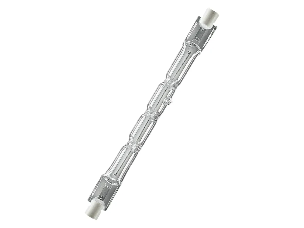 OSRAM Halogenlampe, zweiseitig gesockelt, R7s, 120W, 3000K, warmweiß, 2245lm, 2 Stück