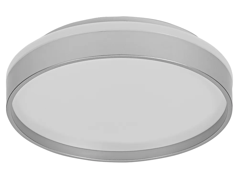 OSRAM LED-Deckenleuchte, 16W, 3000K, 1000lm, warmweiß, IP20, silber, Ø30cm