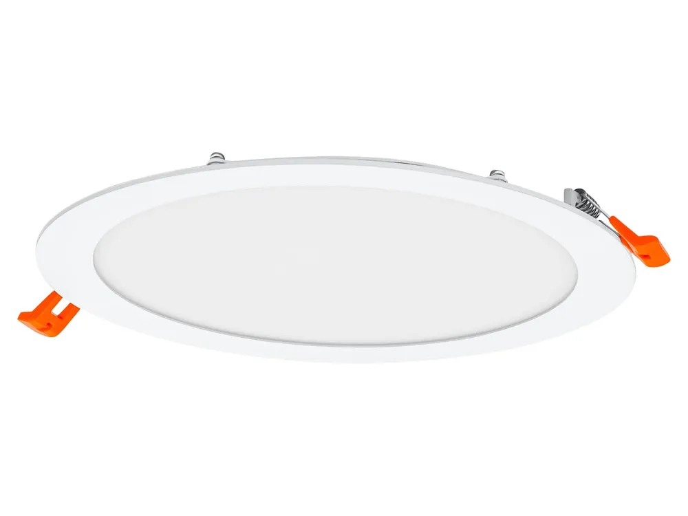 OSRAM LED-Einbauleuchte, ultra slim, 22W, 2000lm, 6500K, IP20, Ø 225mm, kaltweiß