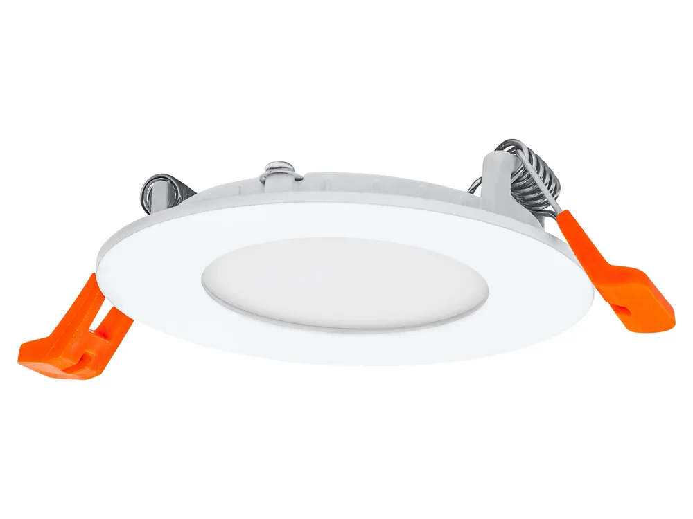 OSRAM LED-Einbauleuchte, ultra slim, 4,5W, 240lm, 6500K, IP20, Ø 85mm, kaltweiß