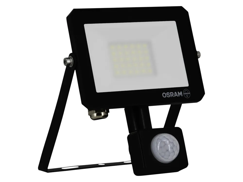 OSRAM LED-Fluter mit Sensor, 20W, 1800lm, 3000K, 105°, IP65, warmweiß