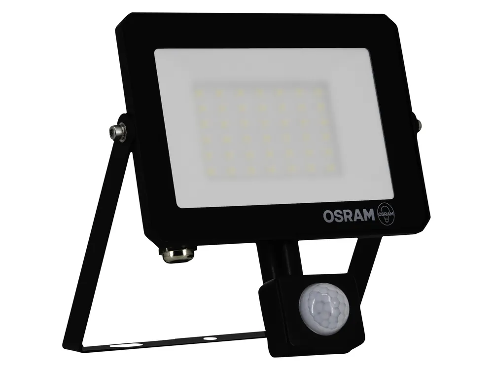 OSRAM LED-Fluter mit Sensor, 30W, 2700lm, 4000K, 105°, IP65, neutralweiß