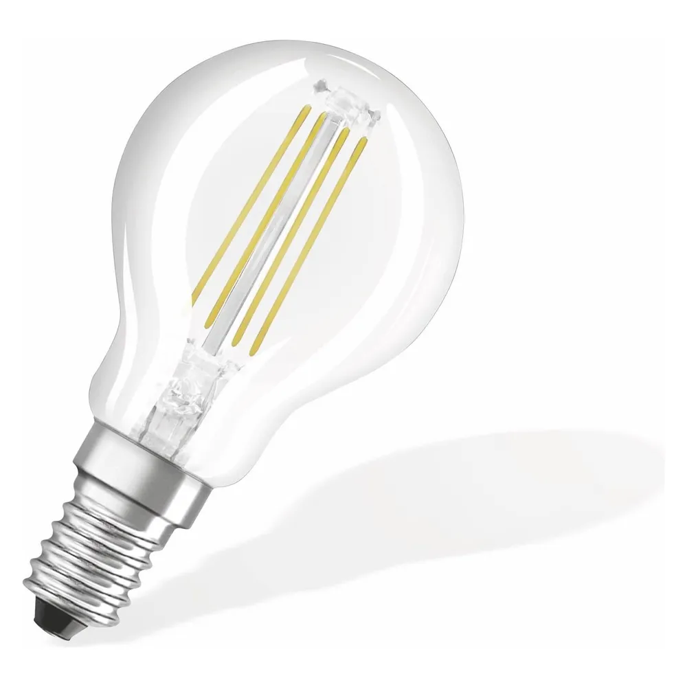 OSRAM LED-Lampe BASE CLASSIC P, E14, EEK: E, 4 W, 470 lm, 2700 K, 5 Stk.