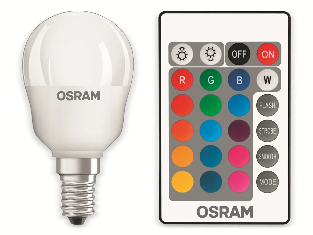 OSRAM LED-Lampe P25 mit Fernbedienung