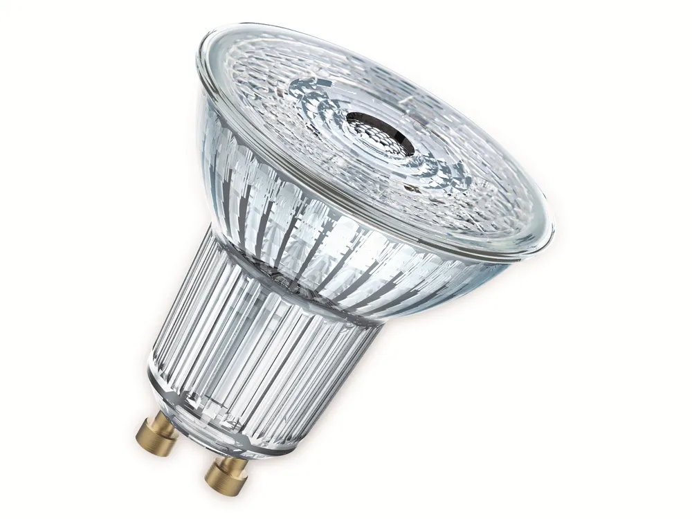 OSRAM LED-Lampe, PAR16, GU10, EEK: F, 2,6W, 230lm, 2700K, 5 Stk
